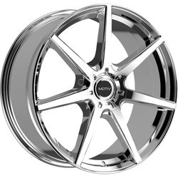 18X7.5 Motiv 432C Rigor Chrome Plated 5x114.3/120 ET40 wheel/rim