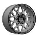 17X9 KMC KM535 Grenade OFF-ROAD M-GRAY M-BLK LP 6X135 ET18 wheel/rim-2