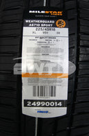 225/45R18 Milestar Weatherguard AS710 Sport 95V BSW XL 225 45 18 2254518-7