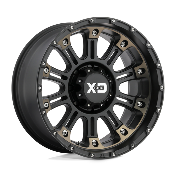 20X9 KMC XD XD829 Satin Black Machined Wheel/Rim 5x127 20-9 5-127 ET-12