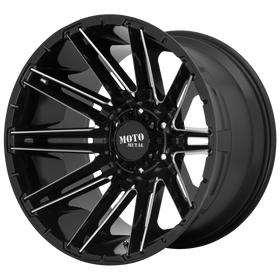 20X10 Moto Metal MO998 KRAKEN Gloss Black Milled 6X135 ET-18 wheel/rim - 0