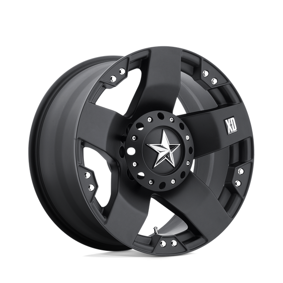17x8 KMC XD Rockstar Black Wheel/Rim 6x135 6-135 17-8 ET35