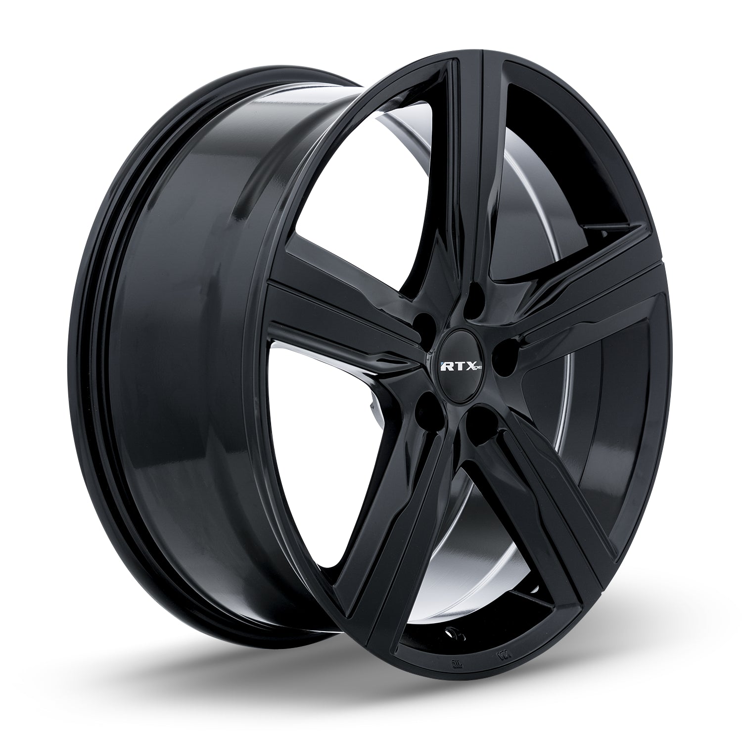 19x8 RTX Lund Satin Black 5x108 ET45 wheel/rim