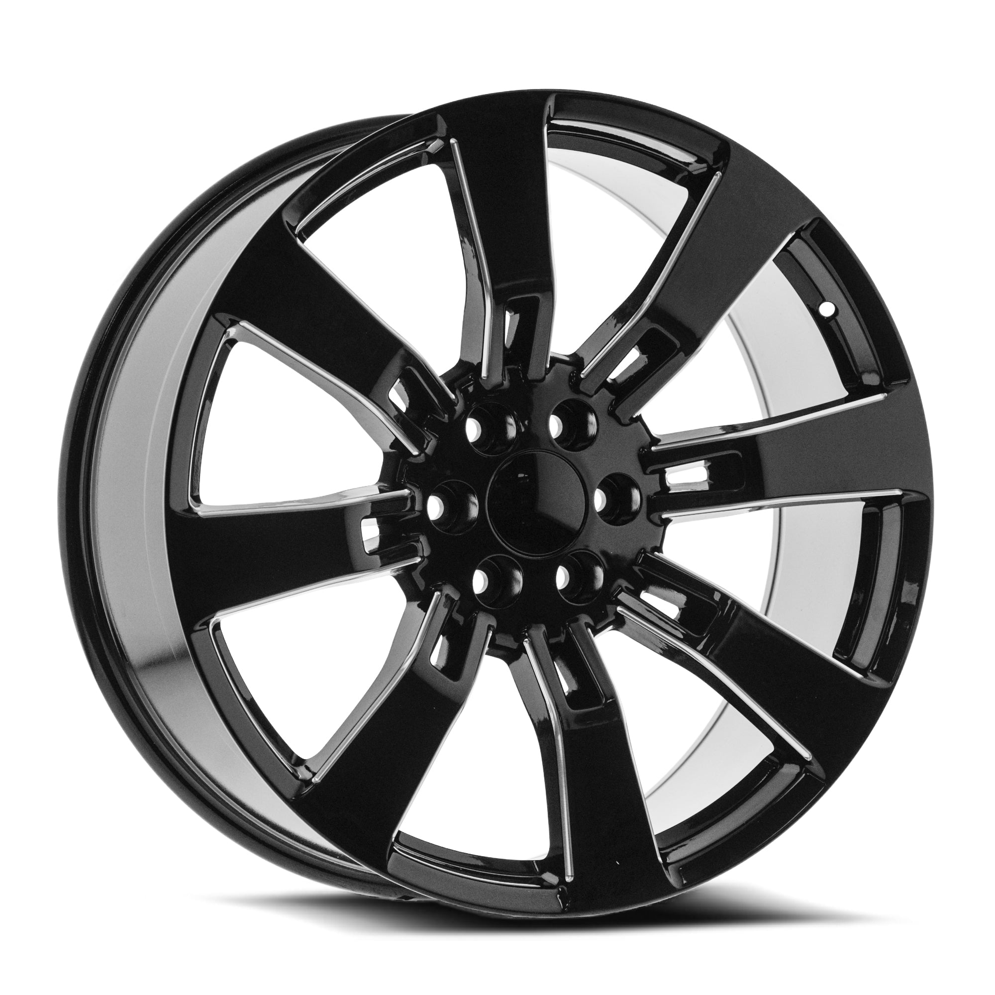 26x10 O.E. Revolution G-02 Gloss Black & Milled 6x139.7 ET31 wheel/rim