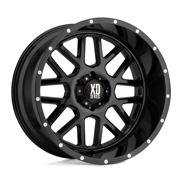 22X10 XD Series XD820 Grenade Gloss Black 5X127 ET-24 wheel/rim