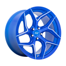20X9 Niche M268 TORSIONI Anodized Blue Milled 5X120 ET35 wheel/rim-3