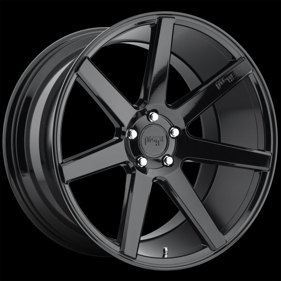 8.5x19 Niche Wheels M168 Verona Gloss Black Wheel 5x120 ET35 CB72.56