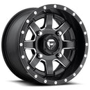 14X7 Fuel UTV D538 Maverick Matte Black Milled 4X156 ET13 wheel/rim-2