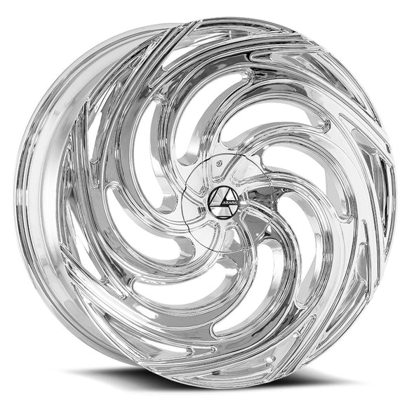 24x9 Azara AZA-519 Nano Chrome 5x115/120 ET35 wheel/rim