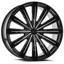 26x9.5 Cavallo CLV-49 Gloss Black Machined 6x135/139.7 ET25 wheel/rim-1