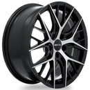 17x7.5 RTX Valkyrie Gloss Black Machined 5x114.3 ET40 wheel/rim-6