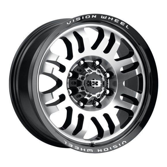 18x9 Vision 409 Inferno Black Wheel 6x120 ET12 CB67.1