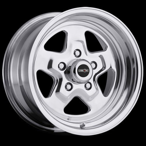 15x10 Vision 521H Nitro Polished 5x120.65 5x4.75 ET25 Wheel Rim