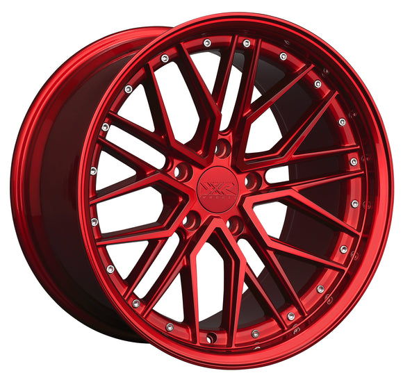 18x8.5 XXR 571 Candy Red Wheel 5x4.5 ET25 CB73.1
