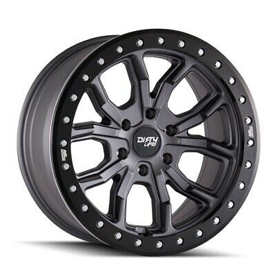 17X9 Dirty Life DT-1 Gunmetal-Matte Wheel/Rim 5x114.3 ET-12 9303-7965MGT12
