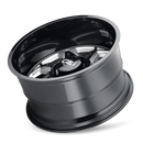 22X12 Cali Off-Road Sevenfold Black-Gloss Wheel/Rim 8x165.1 ET-51-1