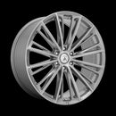 22X9 Asanti Black ABL30 Corona Titanium Brushed 5X112 ET32-1