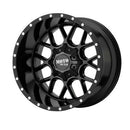20X9 Moto Metal MO986 SIEGE Gloss Black 6X135/6X139.7 ET0 wheel/rim-5