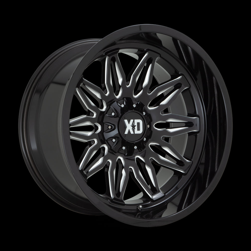 22X10 XD XD859 GUNNER Gloss Black Milled 5X127/5X139.7 ET-18 wheel/rim