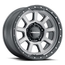 17x9 Vision 350 Ojos Satin Grey 5x114.3 5x4.5 ET12 Wheel Rim-2