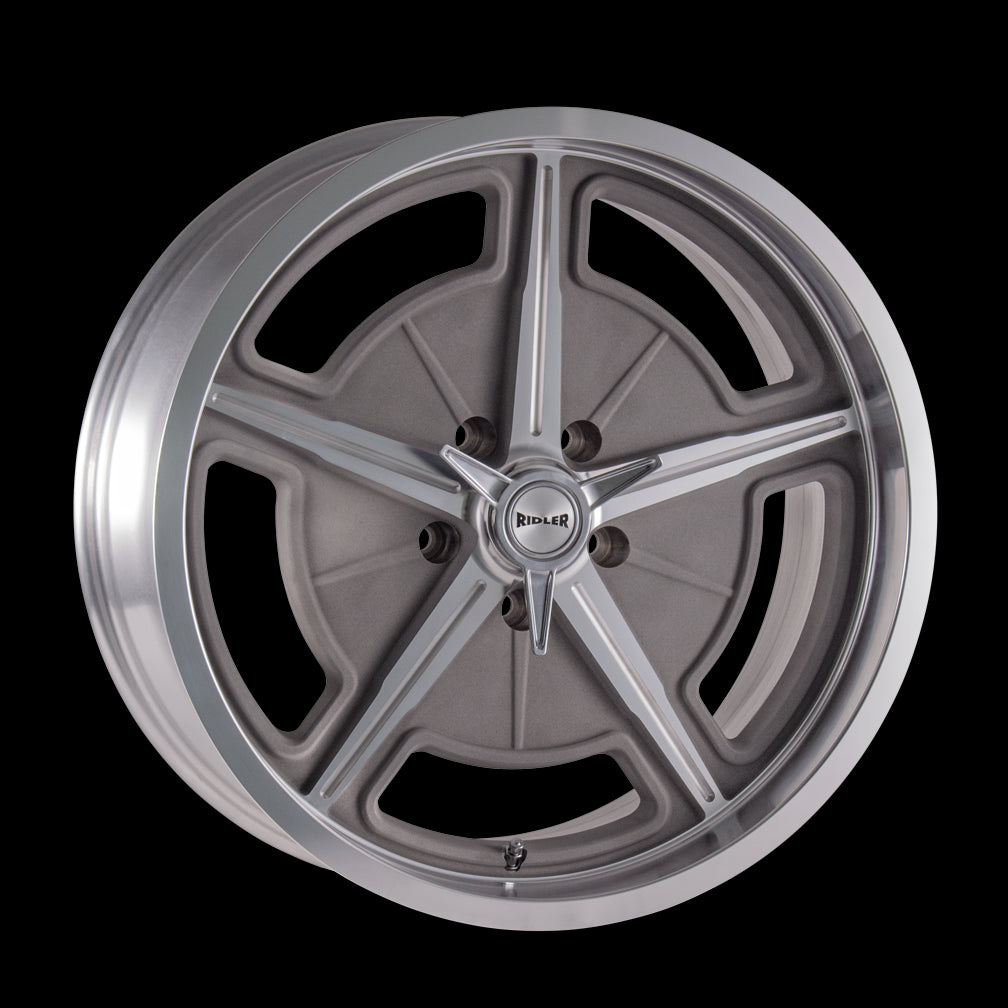 20X8.5 Ridler 605 Machined Wheel/Rim 5x114.3 ET0 605-2865GM