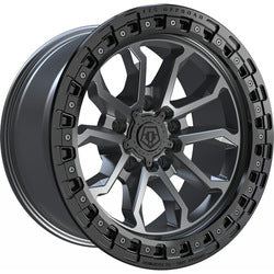 20x10 TIS 556AB Satin Anthracite Black 6x120 ET-19 Wheel Rim