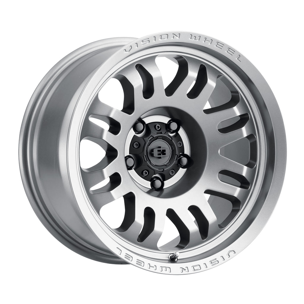 18x9.5 Vision 409 Inferno Satin Grey 6x5.5 (6x139.7) ET-18 wheel/rim ...