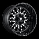 20X10 Fuel D611 Stroke Gloss Black Milled 6X135/6X139.7 ET-19 wheel/rim-2