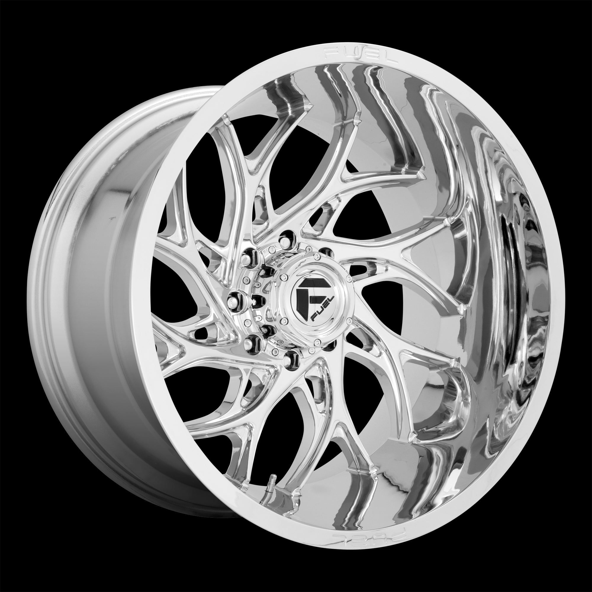 20X9 Fuel D740 Runner Chrome 8X165.1 ET1 wheel/rim - 0