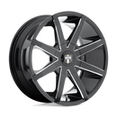 22x10 DUB Push Black Wheel/Rim 6X139.7 6-139.7 6x5.5 22-10-1