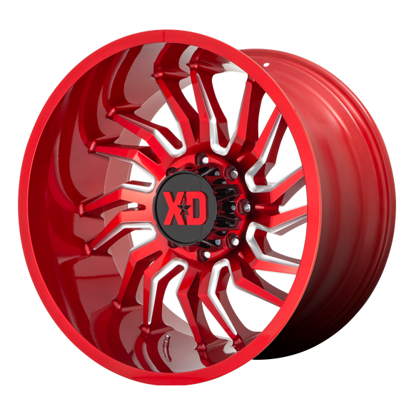 20X10 XD XD858 TENSION Candy Red Milled 6X135 ET-18 wheel/rim