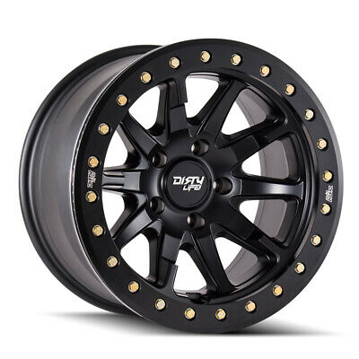 17X9 Dirty Life DT-2 Black-Matte Wheel/Rim 8x170 ET-12 9304-7970MB