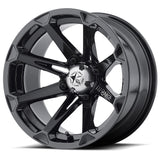 15X7 MSA OFFROAD Diesel Black Wheel/Rim 4X156 ET10 4-156 15-7 M12-05756
