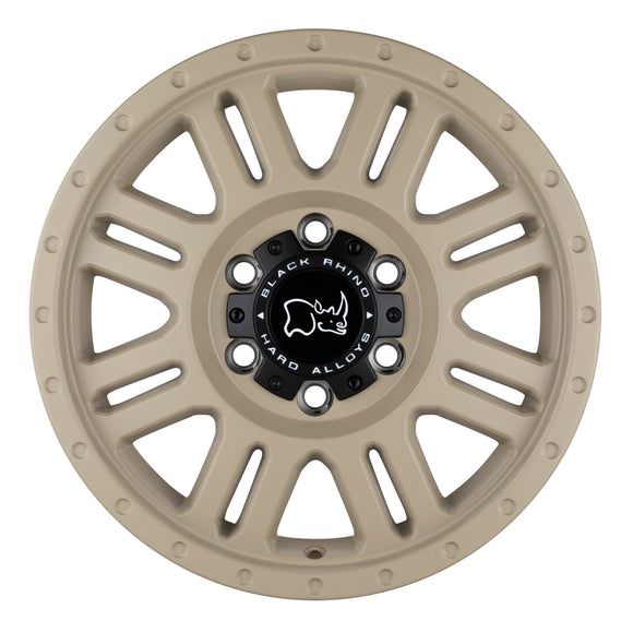 17x8 Black Rhino Yellowstone Desert Sand 6x130 ET38.00 CB84.10 Wheel/Rim