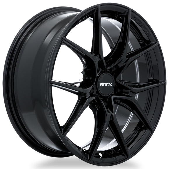 20x9 RTX Slick Gloss Black 5x114.3 ET38 wheel/rim