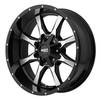 18X9 Moto Metal MO970 Gloss Black Machined Face 5X114.3 ET18 wheel/rim