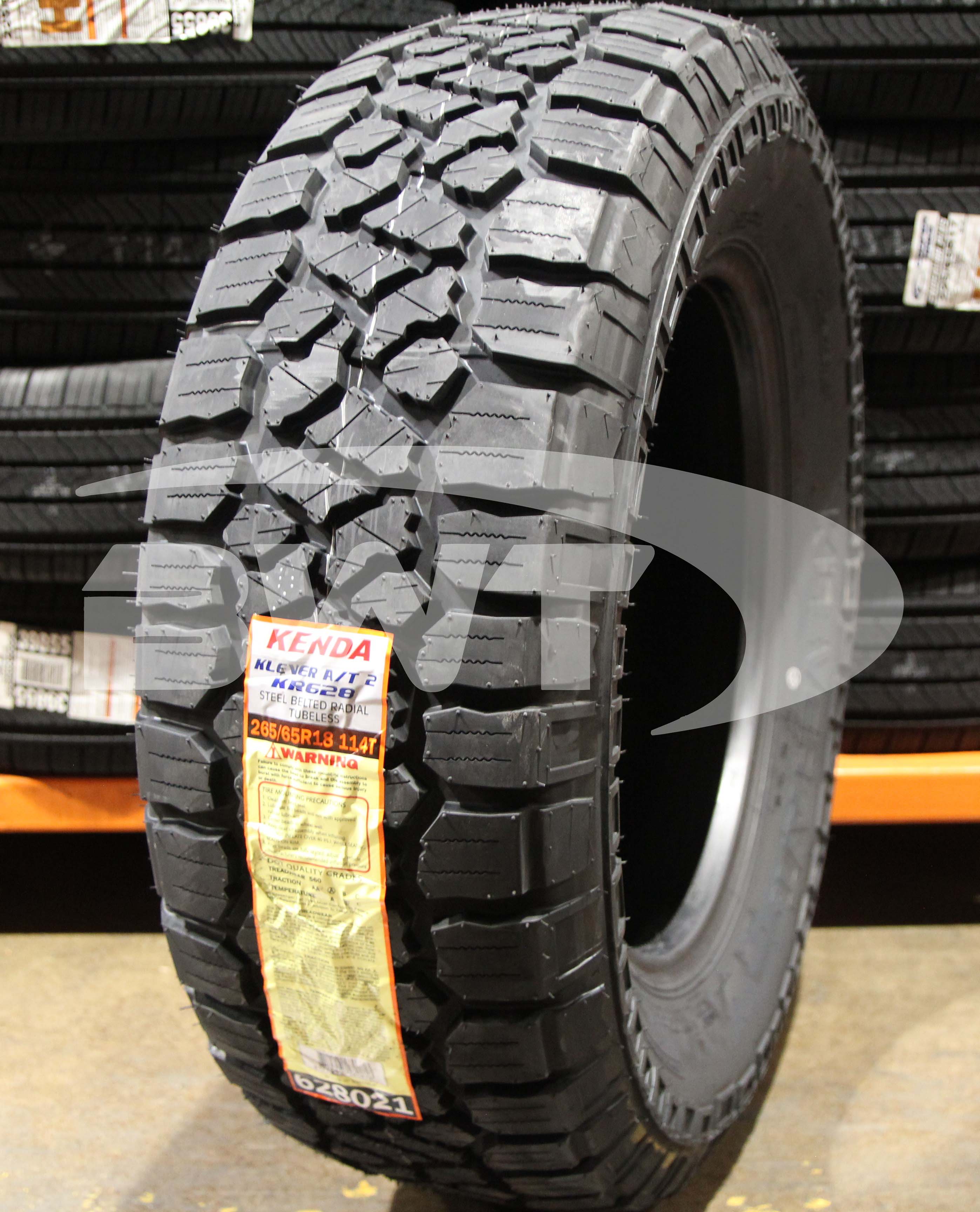 Kenda Klever A/T 2 Tire(s) 265/65R18 114T SL RBL 2656518