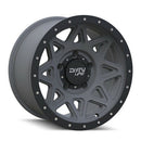 17X9 Dirty Life Theory Gunmetal-Matte Wheel/Rim 5x127 ET-12 9305-7973MGT-3