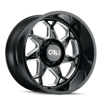22X12 Cali Off-Road Sevenfold Black-Gloss Wheel/Rim 8x165.1 ET-51