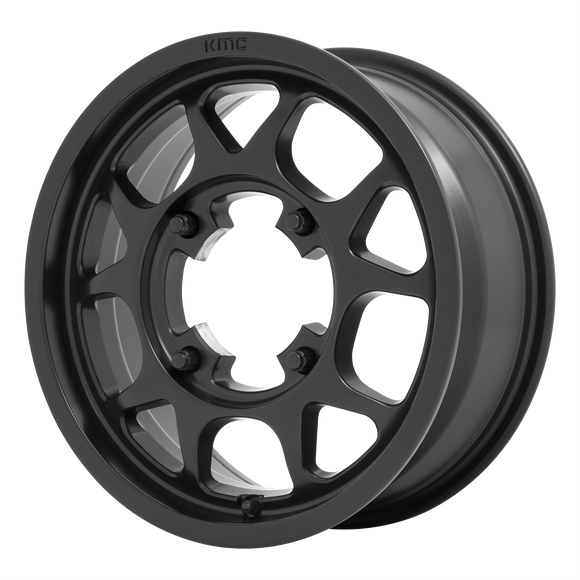 15X6 KMC ATV KS136 TORO Satin Black 4X156 ET38 wheel/rim