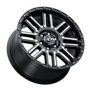 16x8 Vision 348 Nexus Black Machined Face 8x165.1 8x6.5 ET0 Wheel Rim-1