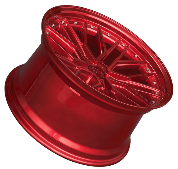 18x8.5 XXR 571 Candy Red Wheel 5x4.5 ET25 CB73.1