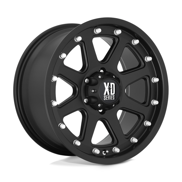 17x9 KMC XD Addict Black Wheel/Rim 6x139.7 6-139.7 6x5.5 17-9 ET18