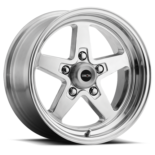 17x4.5 Vision 571 Sport Star II Polished 5x120.65 5x4.75 ET-24 Wheel Rim