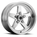 17x4.5 Vision 571 Sport Star II Polished 5x120.65 5x4.75 ET-24 Wheel Rim-1