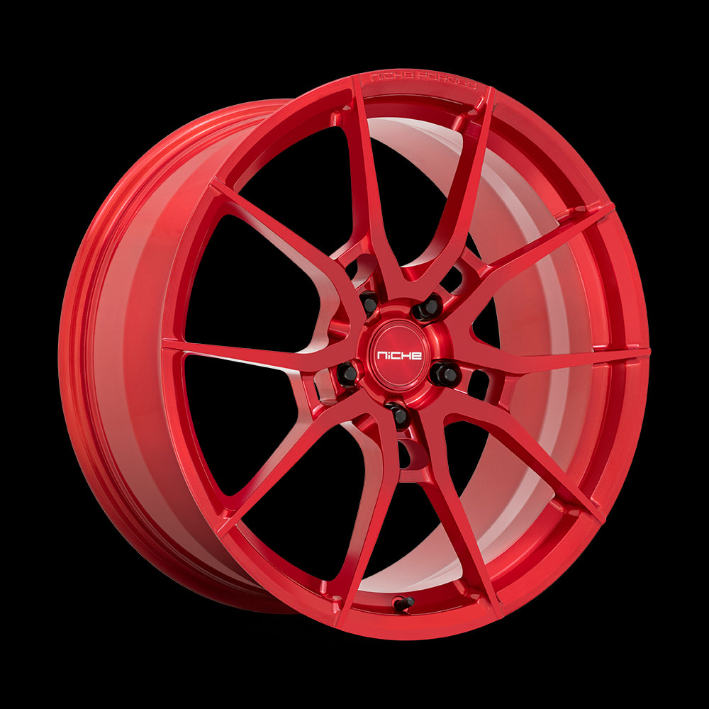 20X10 Niche T113 KANAN Brushed Candy Red 5X114.3 ET38 wheel/rim