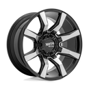 22X10 Moto Metal MO804 SPIDER G-BLK MACH 6X135/6X139.7 ET-18 wheel/rim-2