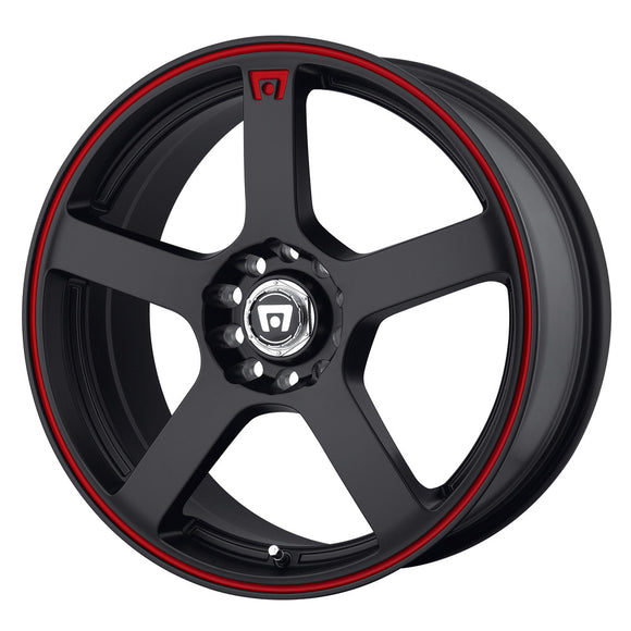 16x7 Motegi MR116 Black Wheel/Rim 5x112 5-112 16-7 ET40