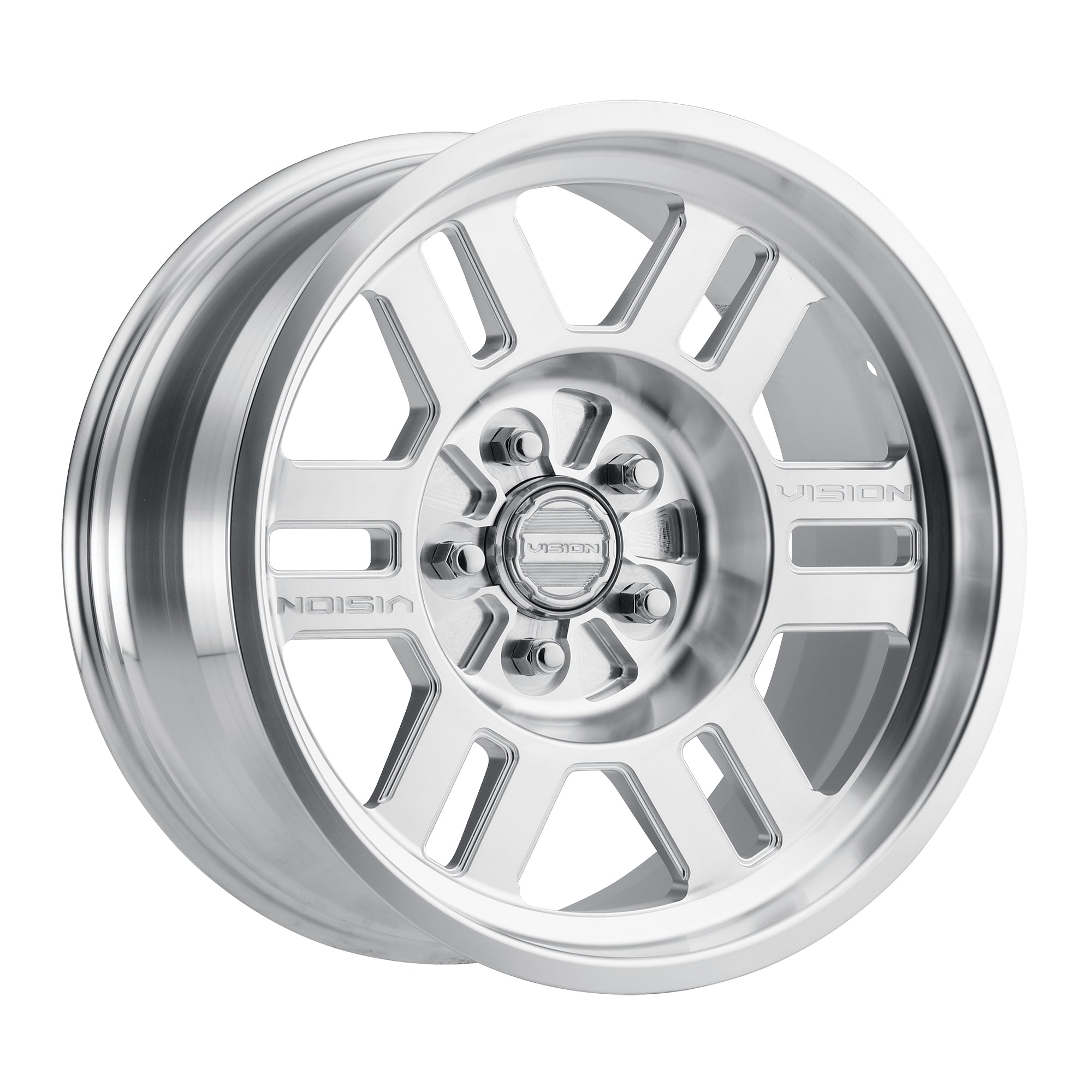 18x9 Vision 398 Manx Machined 5x5.5 (5x139.7) ET-12 wheel/rim - 0