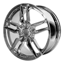 20X10 OE Performance PR160 Chrome 5X120.65 ET79 wheel/rim-2